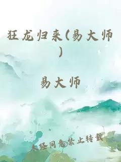 狂龙归来(易大师)