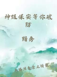 神级保安等你破防