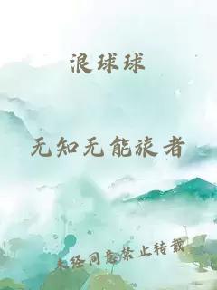 浪球球